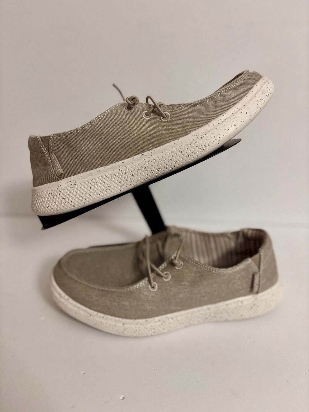 Skechers Taupe Casual Slip-On Sneakers for Women Size 7 New With out Box